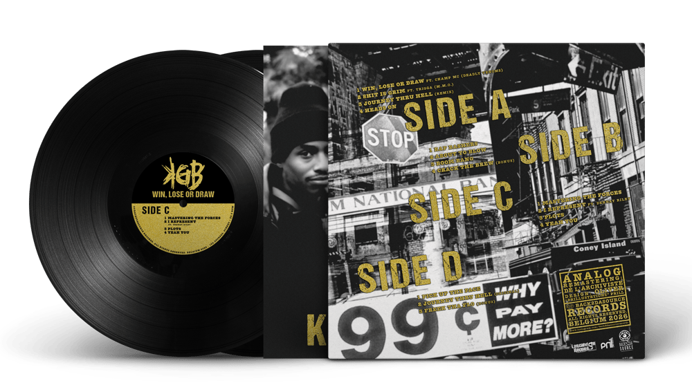 Image of KGB - Win, Lose or Draw (2LP, Album) PRE ORDER NOW