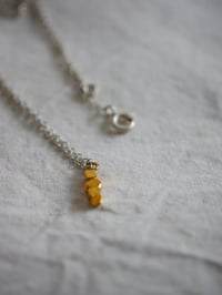 Image 3 of Collier bicolore - argent & laiton doré