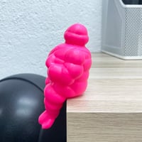 Image 3 of Michelin bootleg figure (neon pink)