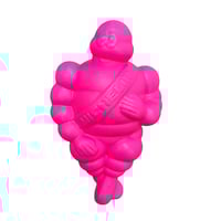 Image 1 of Michelin bootleg figure (neon pink)