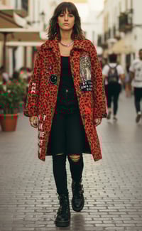 Image 5 of LEO ¥ VINTAGE ¥ IBIZA UPCYCLED COAT ¥ UNISEX