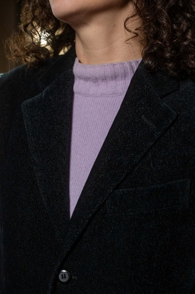 Image of Gilet Vale Veluto nero 