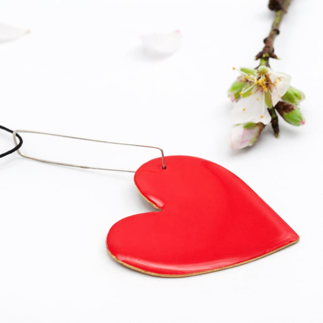 Ciondolo Cuoricione con collana regolabile 