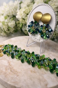 Image 2 of Handmade bracelet and earrings set