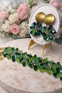 Image 3 of Handmade bracelet and earrings set