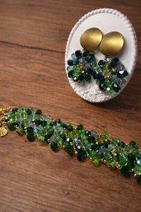 Image 4 of Handmade bracelet and earrings set
