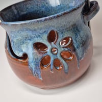 Image 7 of Yarn Bowl for your Wool: Spicy Squash (Orange) with colored rim 01202601