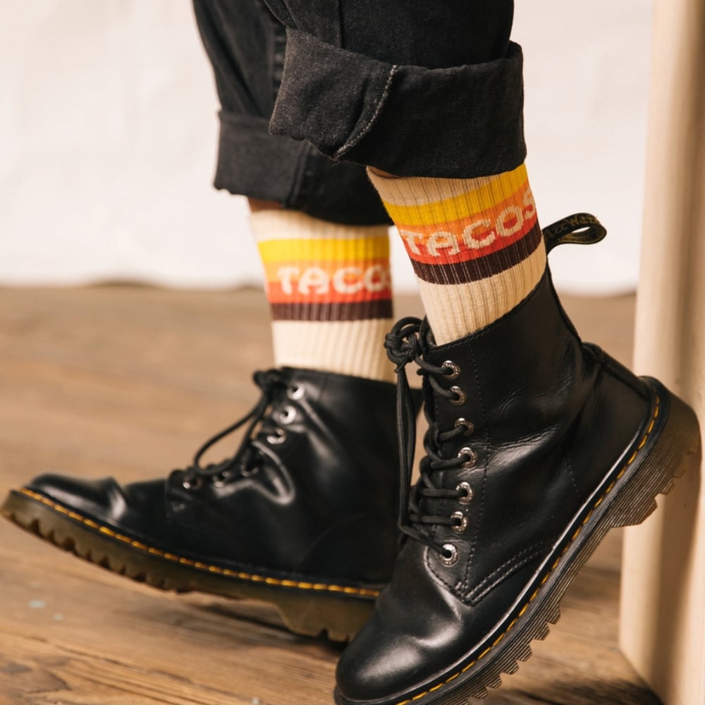 Taco Van Striped Socks