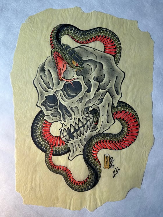 Image of Skull and snake 2020. from Vol. 1