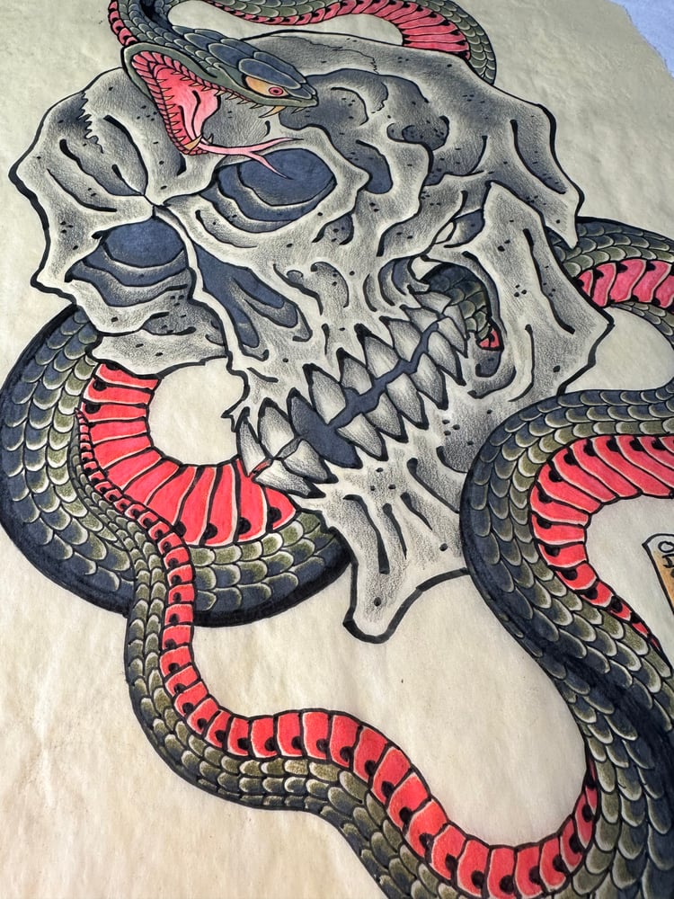 Image of Skull and snake 2020. from Vol. 1