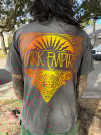 Image 2 of Ringworm Official Split fountain burning sun T shirt 