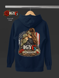 Image 5 of IGY6 Mother Daughter Pullover Hoodie