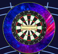 Image 1 of WILD NEON THEMED  SURROUND WRAP / COVER - POLYPROP & CANVAS - EASY SELF FITTING 