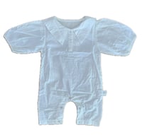 Custom Doodle Baby Collared Jumpsuit 