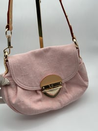 Image 2 of Louis Vuitton Baby Pink Denim Sunset Bag