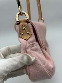 Image 7 of Louis Vuitton Baby Pink Denim Sunset Bag