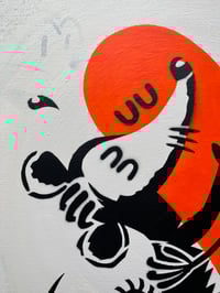 Image 4 of I Kissed Banksy's Girlfriend - Painting on Canvas