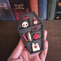 Image 2 of Coffin bookcase