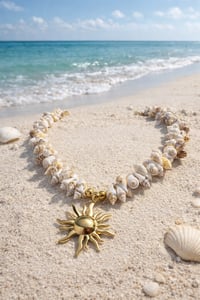 Image 2 of Sunburst Shell Necklace