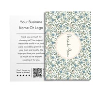 Image 1 of Pretty Floral 4x6  Thank You Cards 