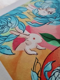 Image 4 of Apricot Forest Giclée Print