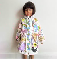 Image 2 of Custom Doodle Drawstring Jacket