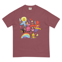 Image 2 of Adult Princess, Fairy, Mermaid Garment-Dyed Heavyweight Tee