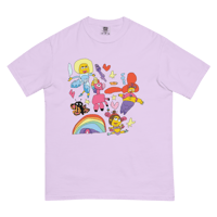 Image 4 of Adult Princess, Fairy, Mermaid Garment-Dyed Heavyweight Tee