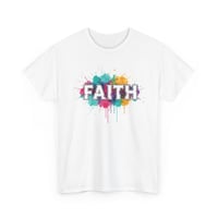 Image 3 of Faith Color Splash T‑Shirt