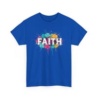 Image 6 of Faith Color Splash T‑Shirt