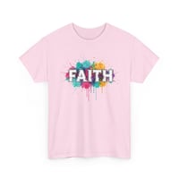 Image 9 of Faith Color Splash T‑Shirt