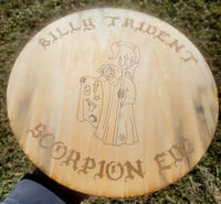 Image 3 of Pendulum board collaboration from @billytrident and @scorpion_edc 