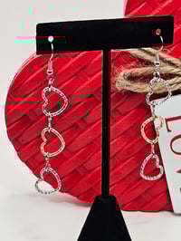 Image 1 of Open Hearts Earrings 