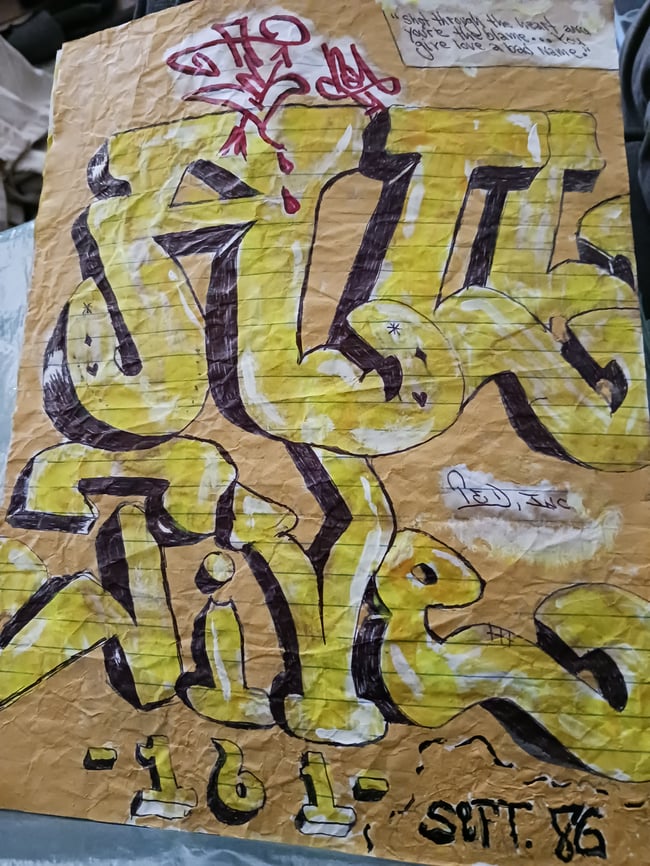 ALL JIVE 161 SEPTEMBER 1985 BLACKBOOK PAGE