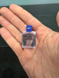 Image 2 of Reg. sz blue and pink flower bouquet