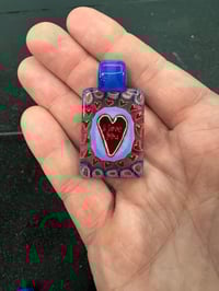 Image 2 of Reg. sz blue and red I love you heart