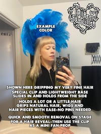 Image 5 of White Feather Clip