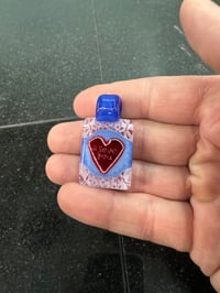 Image 1 of mini pink with I love you heart