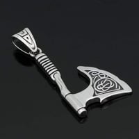 Image 8 of 👑The Armored Kingdom Warbringer Battle Axe Necklace