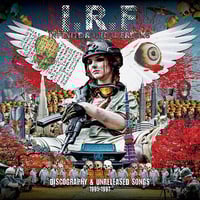 I.R.F. - "Discography & unreleased songs 1995-1997" LP+CD (Italian Import)