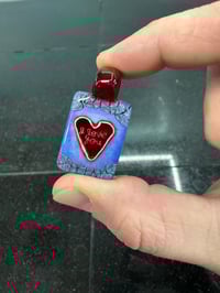 Image 1 of mini blue and red I love you