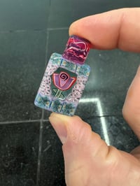 Image 2 of mini purple and pink rose