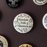 Image 2 of Vintage Museum Badges
