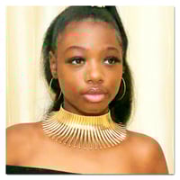Image 1 of The Golden Spiked Choker