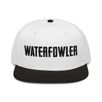 Image 3 of WATERFOWLER - Branded Black Snapback Hat By OWG