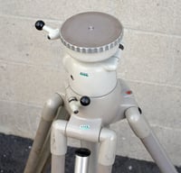 Image 2 of Linhof Professional R heavy duty tripod with geared column + mounting plat #0322