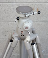 Image 3 of Linhof Professional R heavy duty tripod with geared column + mounting plat #0322