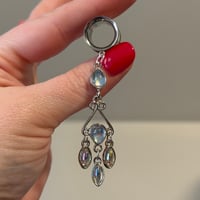 Opal Chandelier Dangles (sizes 4g-2")