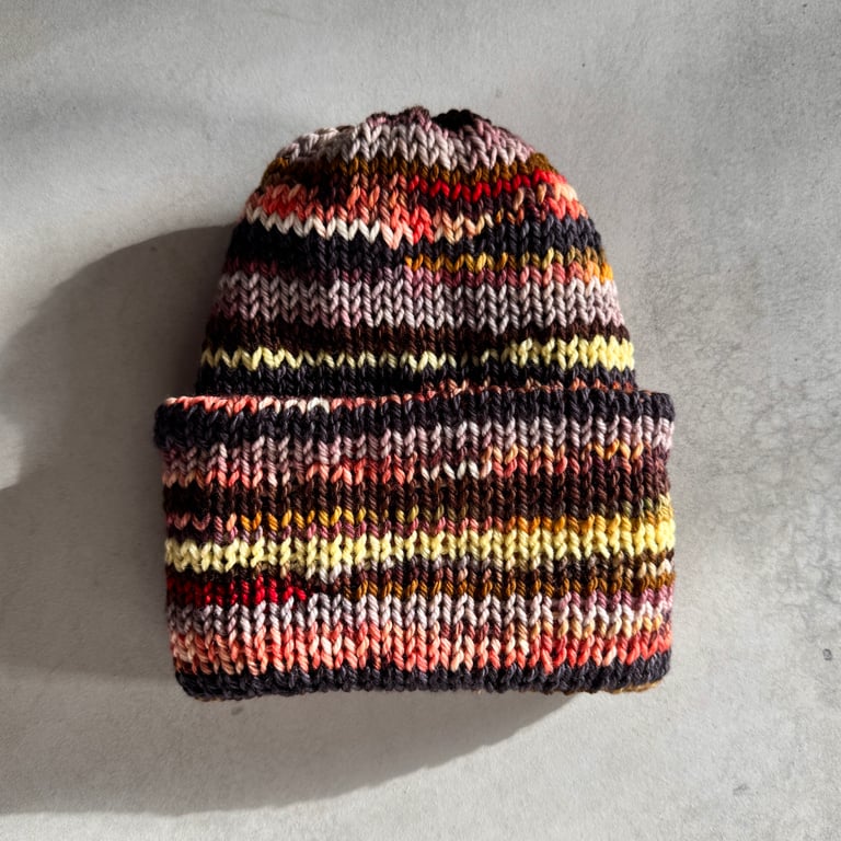 Scrap Cuff Beanie - 146