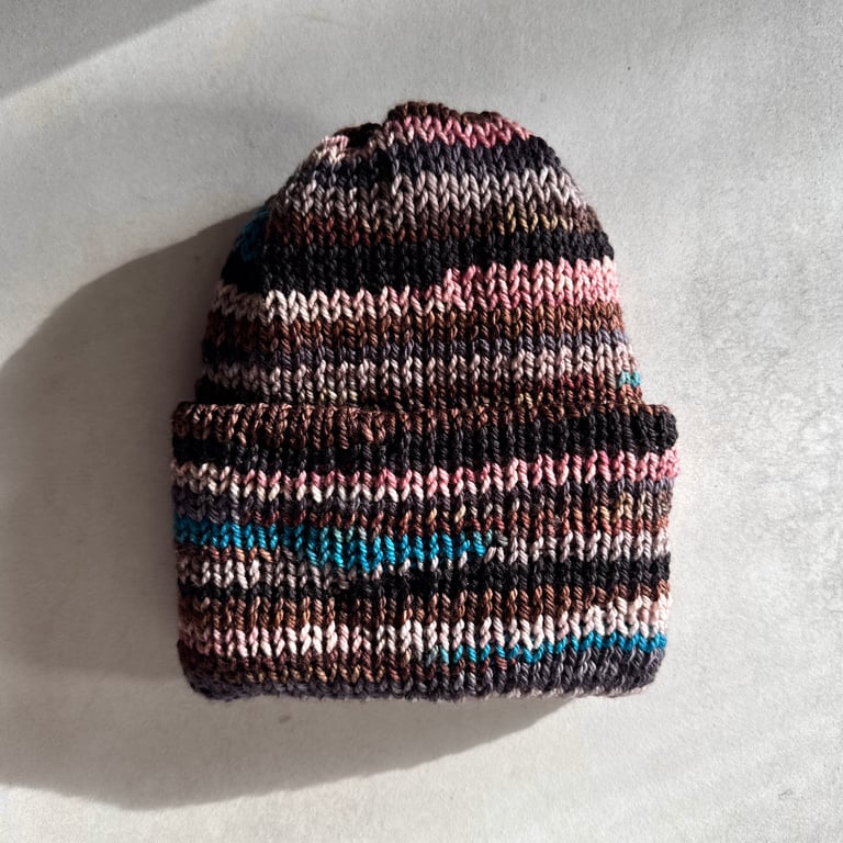 Scrap Cuff Beanie - 149